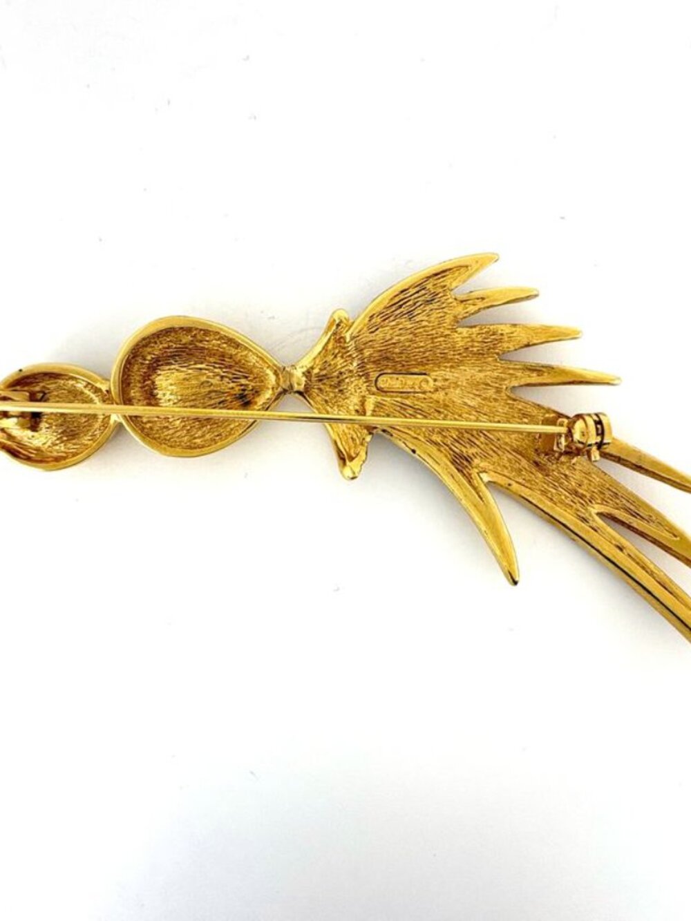 Dior Color Stone Brooch Rhinestone Gold - Picture 3 of 6